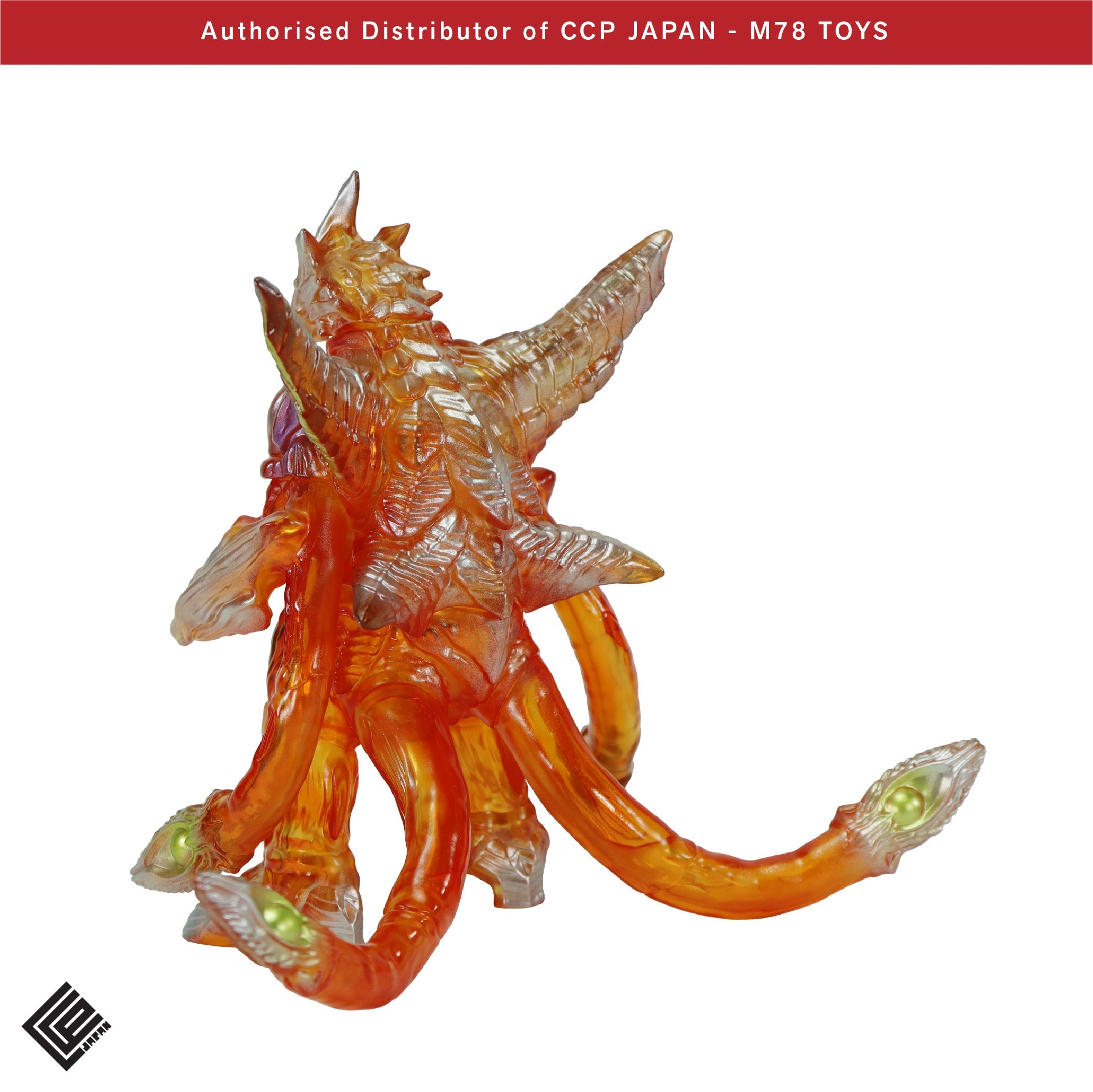 Middle Size Series 加美拉 (第8彈) 伊利斯【透明橙色Ver.】 CCP JAPAN Middle Size Series 加美拉 (第8彈) 伊利斯【透明橙色Ver.】 CCP JAPAN