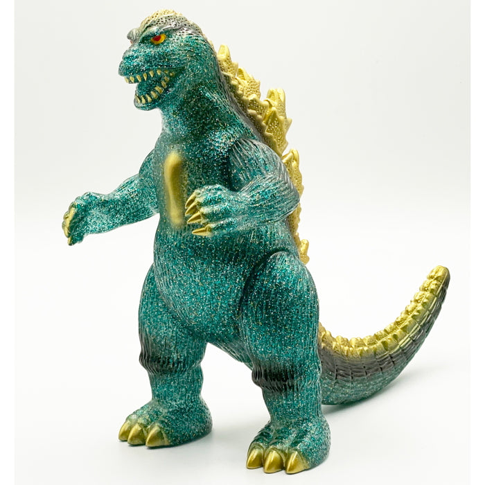 2023夏 東寶怪獸 350 福袋 哥斯拉【Green Gold Silver Glitter Ver.】 MARUSAN