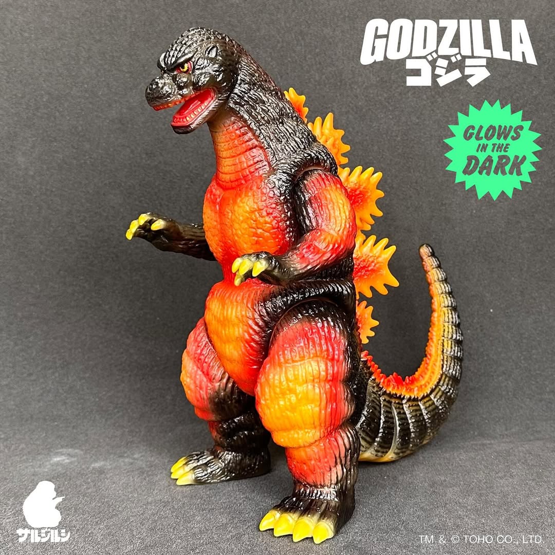 哥斯拉 (1995) 紅蓮哥斯拉【12期色/夜光Ver.】 SARUJIRUSHI