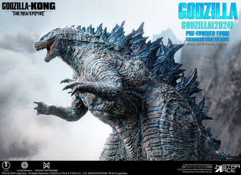 哥斯拉 (2024) Pre-Evolved Form Energized Blue Edition STARACE