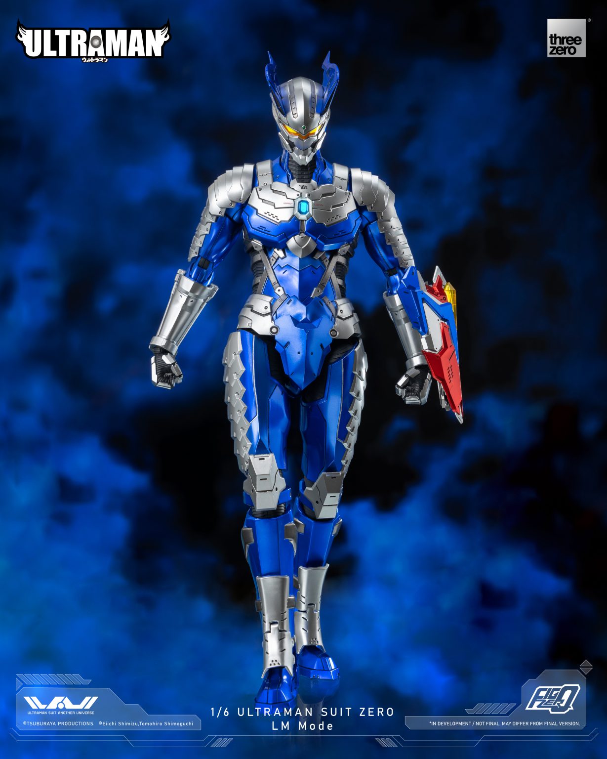 《機動奧特曼》FigZero 1/6 機動奥特曼裝甲 賽羅 月神奇跡型 THREEZERO