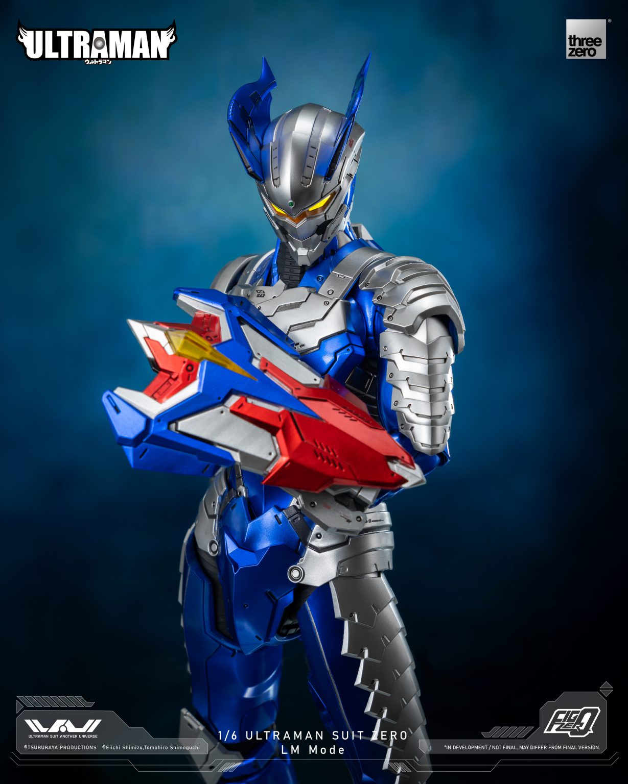《機動奧特曼》FigZero 1/6 機動奥特曼裝甲 賽羅 月神奇跡型 THREEZERO