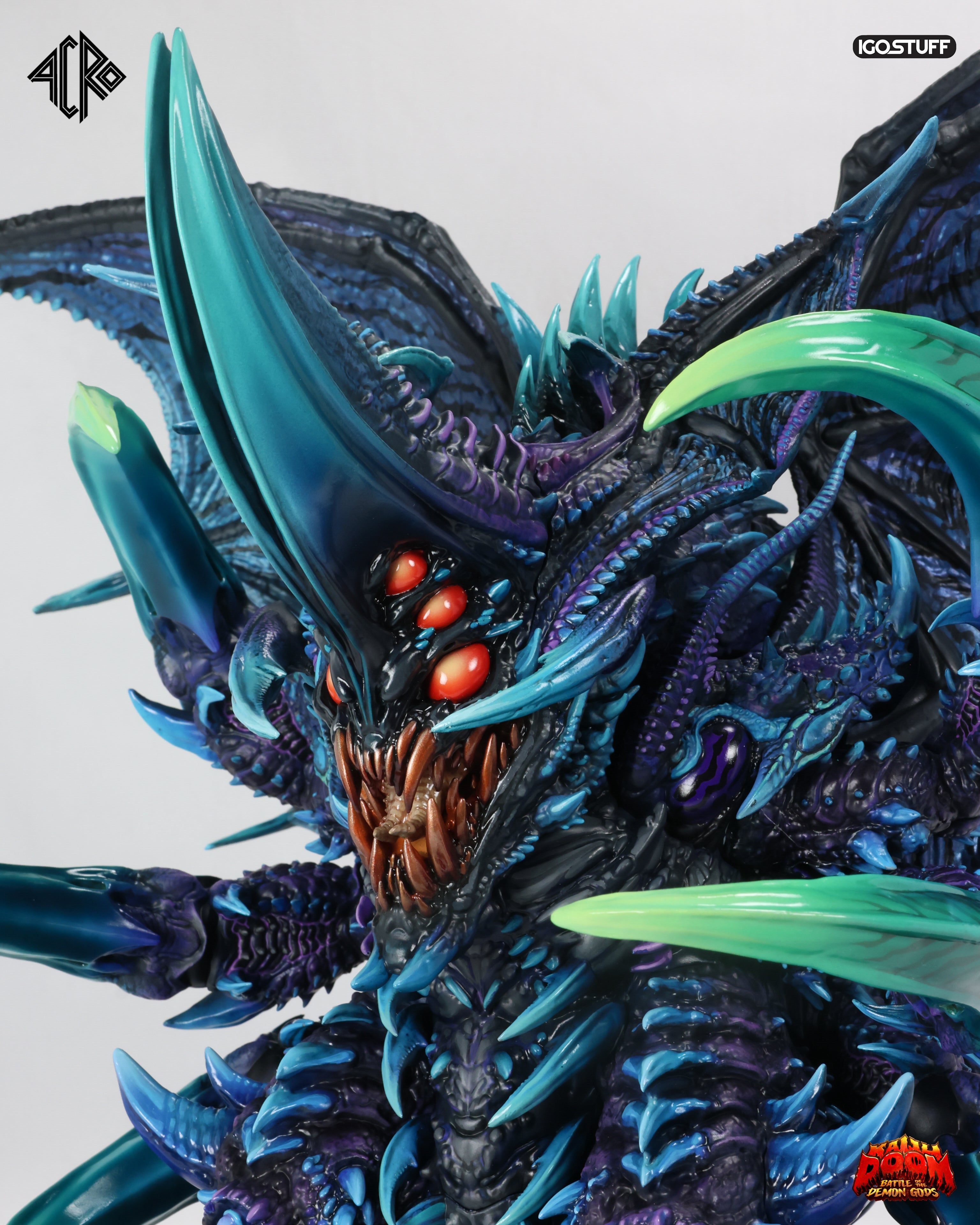 KAIJU DOOM Battle of the Demon Gods!  FLYING DEMON ACRO