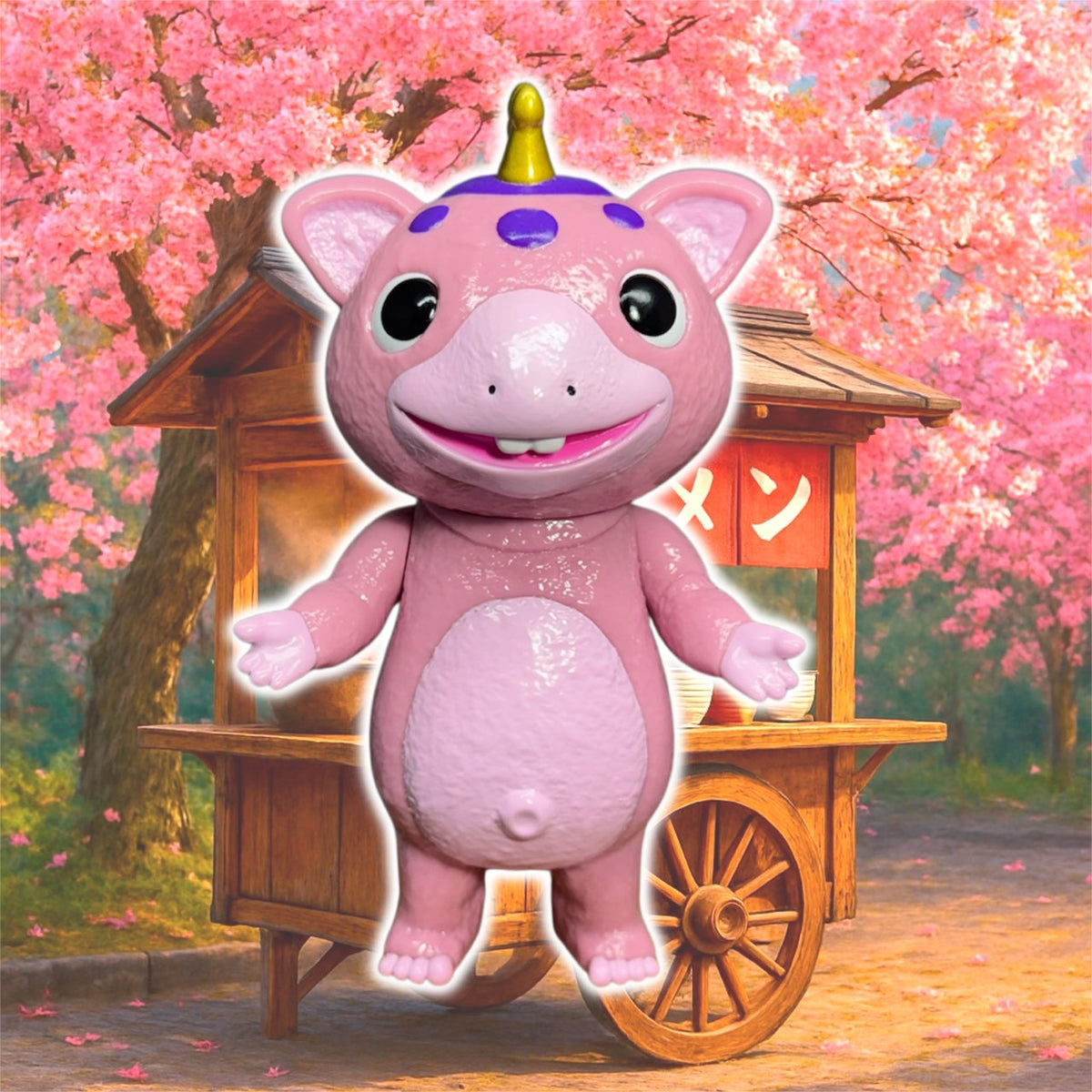快獸布斯卡【粉色Ver.】 MOMOCO STUDIO