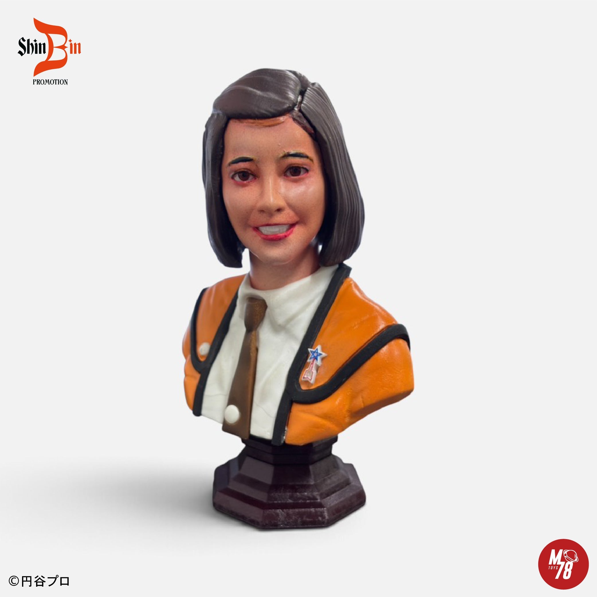 科學特捜隊 富士明子隊員 半身像 SHIN BIN PROMOTION