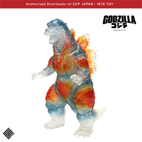 BIG 復古軟膠系列 哥斯拉 (1995) 咆哮 【1200℃ Image Ver.】 CCP JAPAN