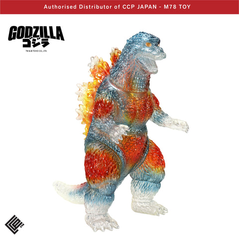 BIG 復古軟膠系列 哥斯拉 (1995) 咆哮 【1200℃ Image Ver.】 CCP JAPAN