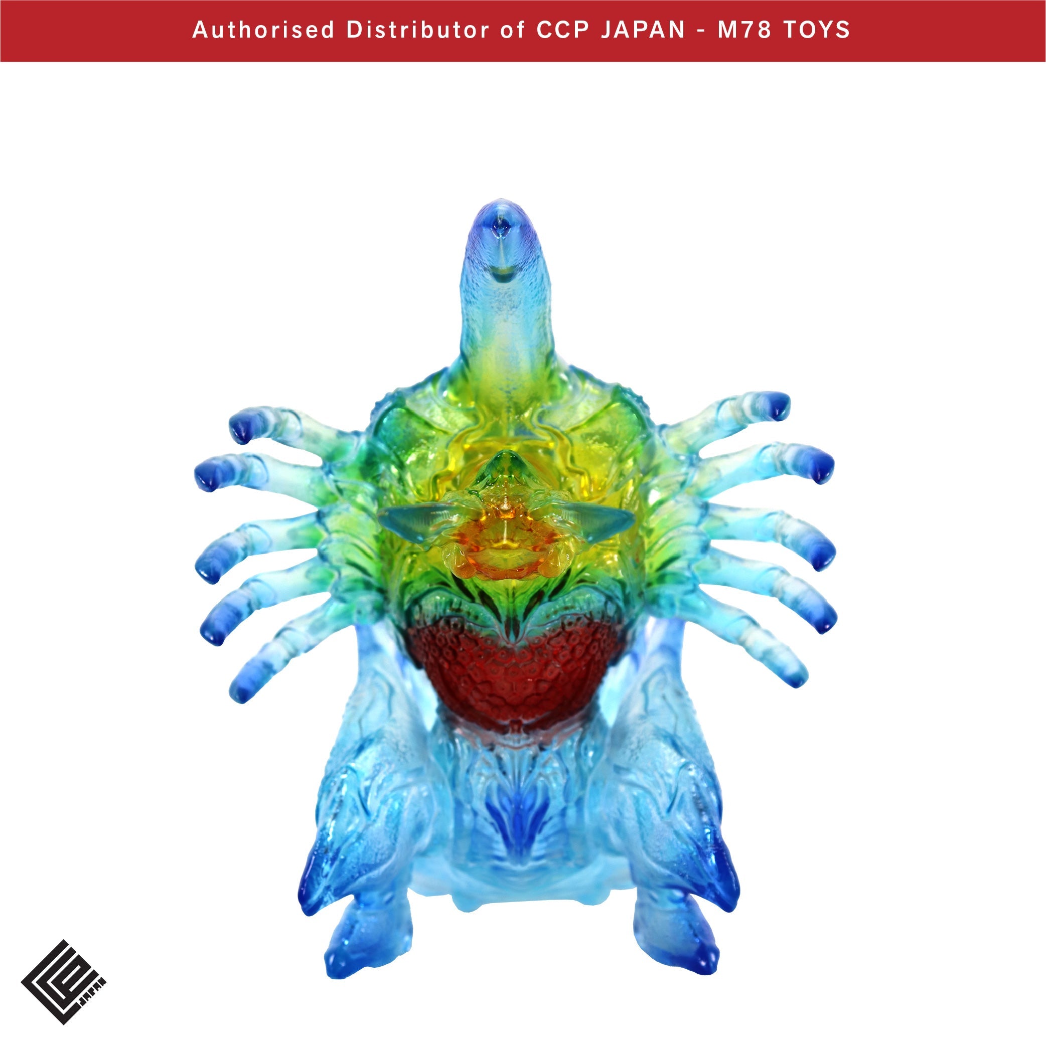 Middle Size Series 加美拉 (第7彈) 巨大雷吉翁 微波光束發射型態 【透明藍Ver.】 CCP JAPAN