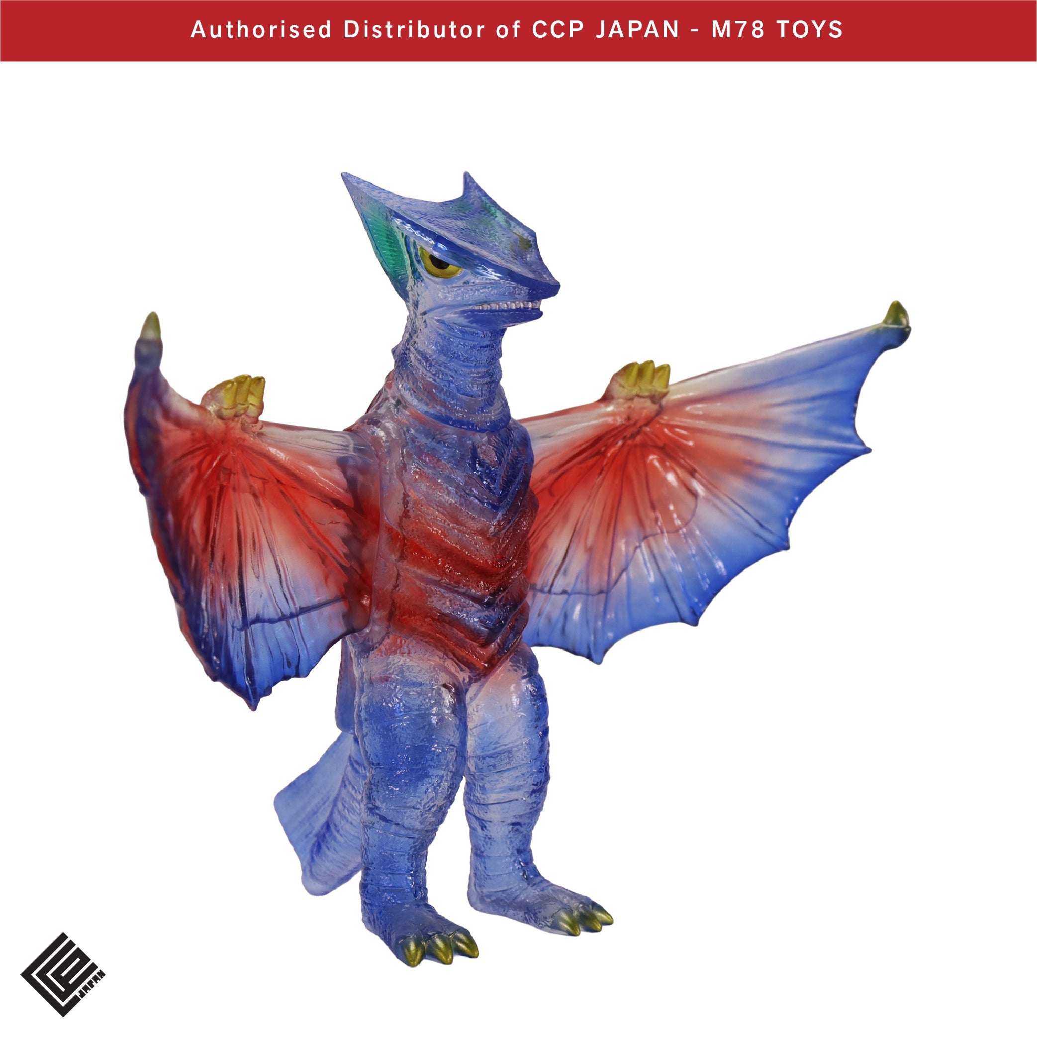 Middle Size Series 加美拉 (第9彈) 加奧斯 (1967)【復古透明藍Ver.】 CCP JAPAN