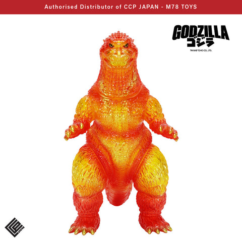 BIG Retro Sofubi Series 哥斯拉 (1995)【Burning Clear Ver.】 CCP JAPAN