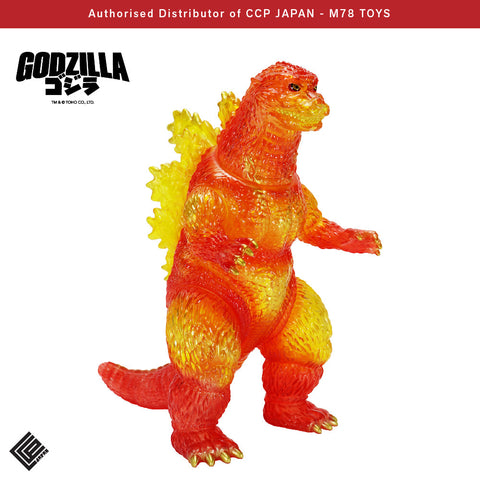 BIG Retro Sofubi Series 哥斯拉 (1995)【Burning Clear Ver.】 CCP JAPAN