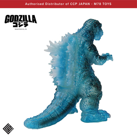 Big Retro Soft Vinyl Series 哥斯拉 (2001)【熱線透明藍 Ver.】 CCP JAPAN