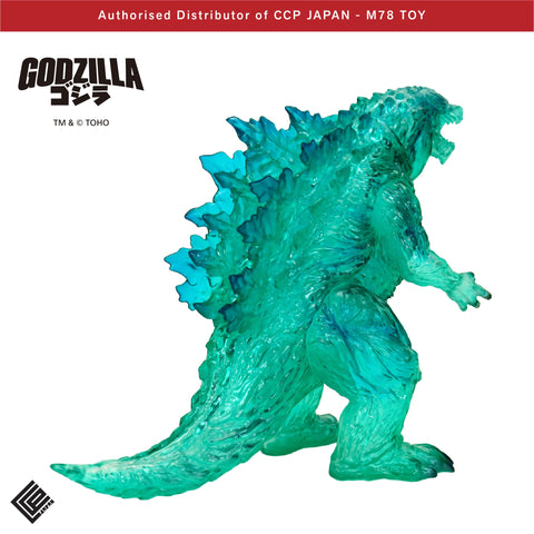 Middle Size Series 哥斯拉 EX (第21彈) 哥斯拉·地球 基多拉之戰【透明綠Ver.】 CCP JAPAN