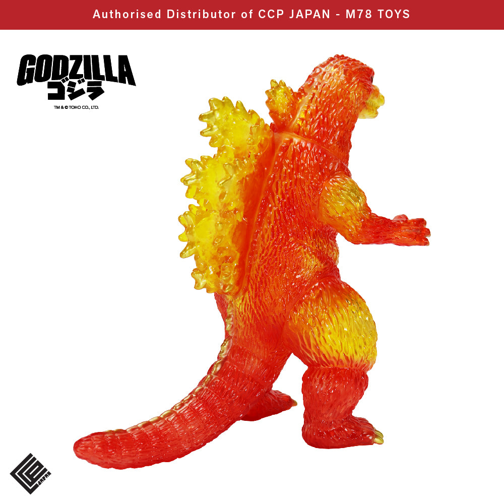 BIG Retro Sofubi Series 哥斯拉 (1995)【Burning Clear Ver.】 CCP JAPAN