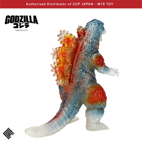 BIG 復古軟膠系列 哥斯拉 (1995) 咆哮 【1200℃ Image Ver.】 CCP JAPAN