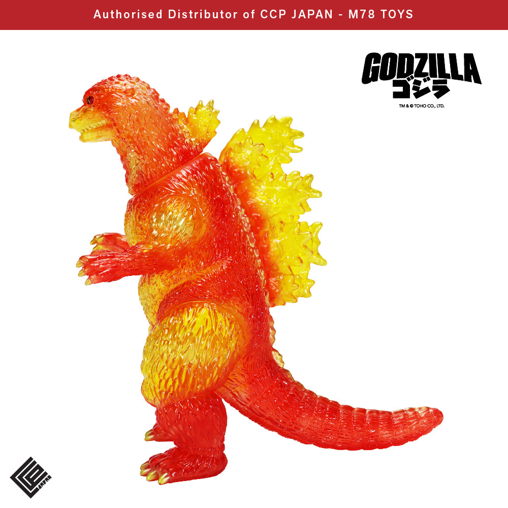 BIG Retro Sofubi Series 哥斯拉 (1995)【Burning Clear Ver.】 CCP JAPAN