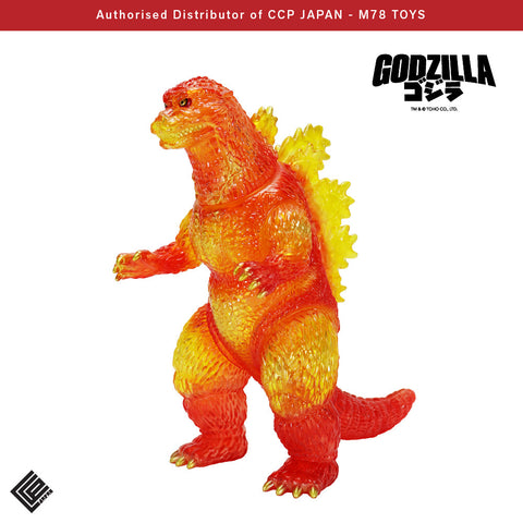 BIG Retro Sofubi Series 哥斯拉 (1995)【Burning Clear Ver.】 CCP JAPAN