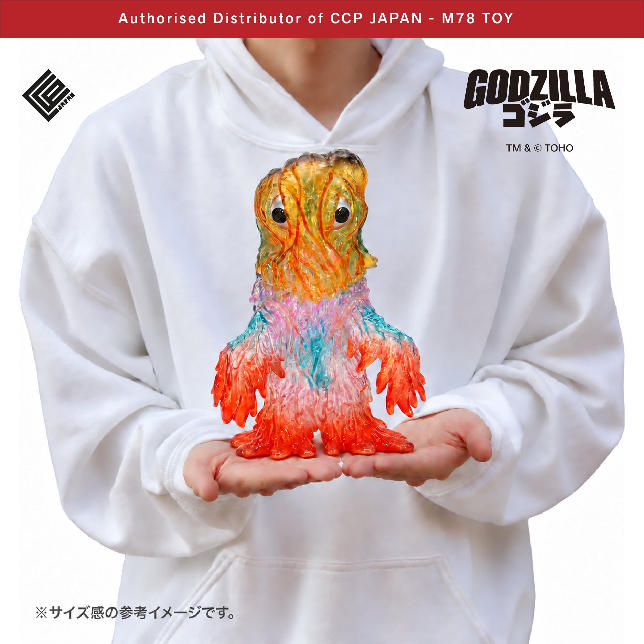 BIG復古軟膠系列 黑多拉【迷幻透明Ver.】 CCP JAPAN