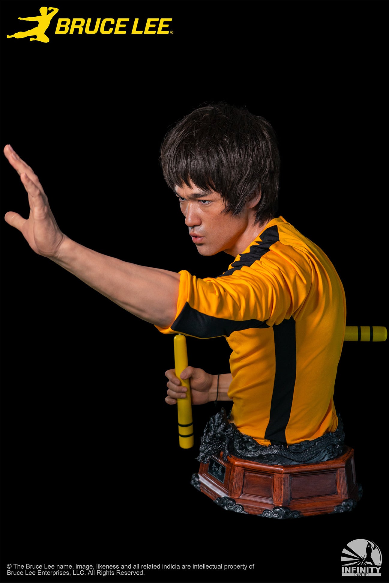 Death Game Bruce Lee Life Size Bust