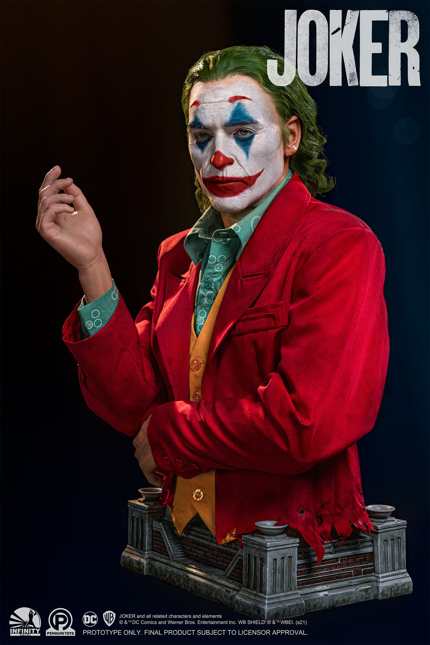 Joker Arthur Fleck Life Size Bust