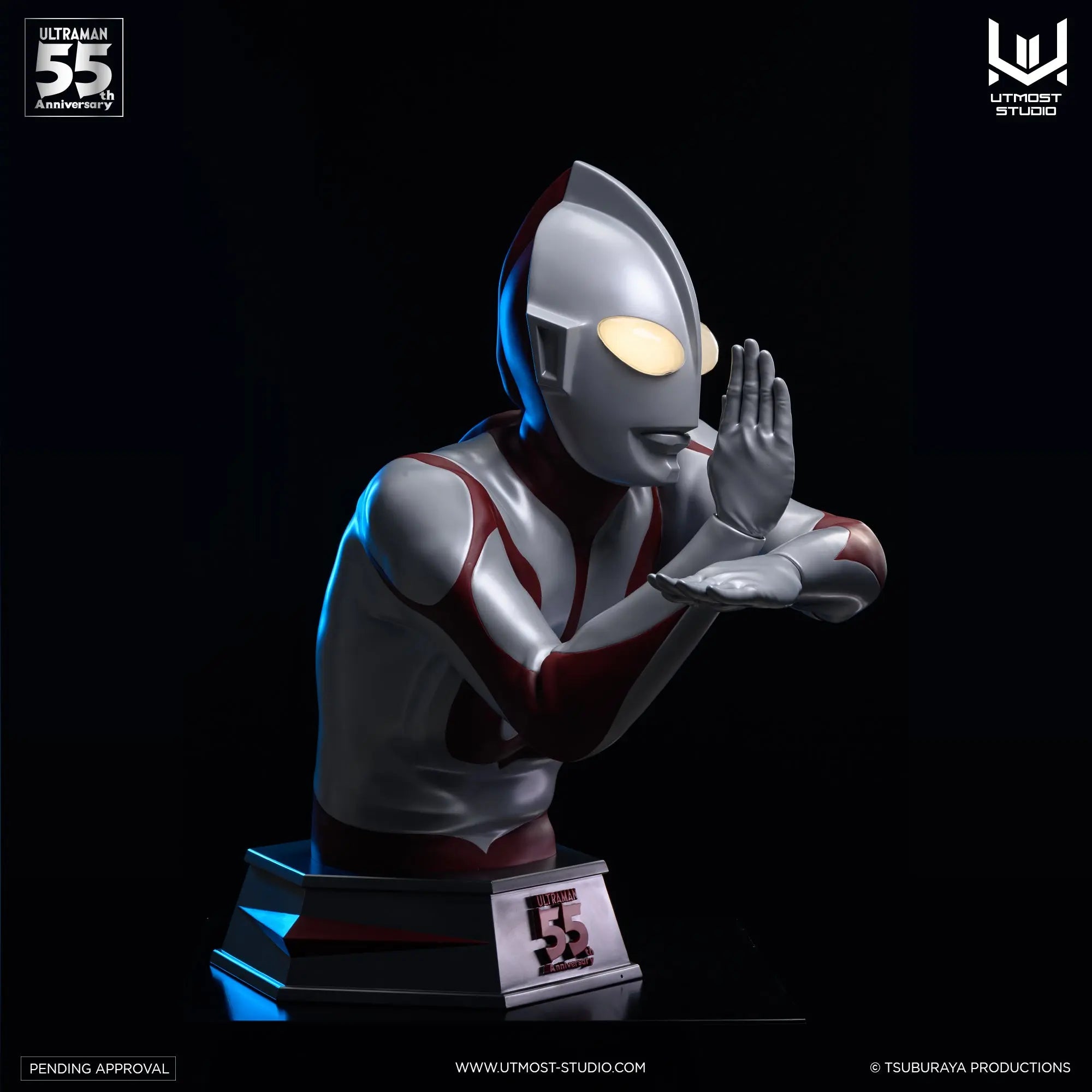 Ultraman 1/1 Suit Size Half Bust Statue