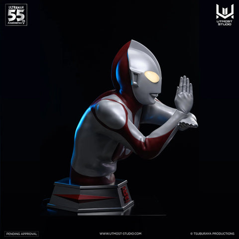 Ultraman 1/1 Suit Size Half Bust Statue