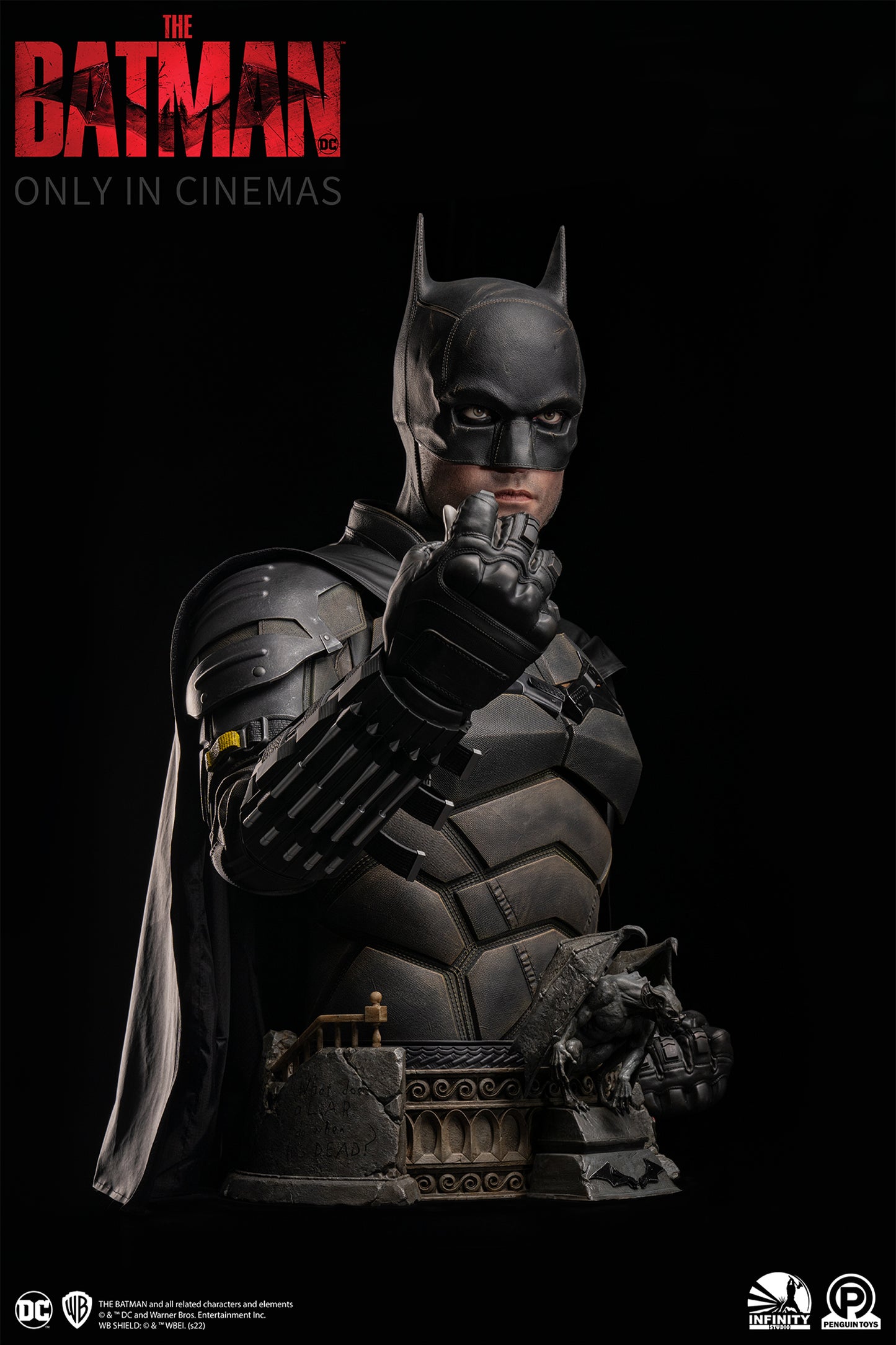 The Batman 1/1 Scale Life-size Bust Statue