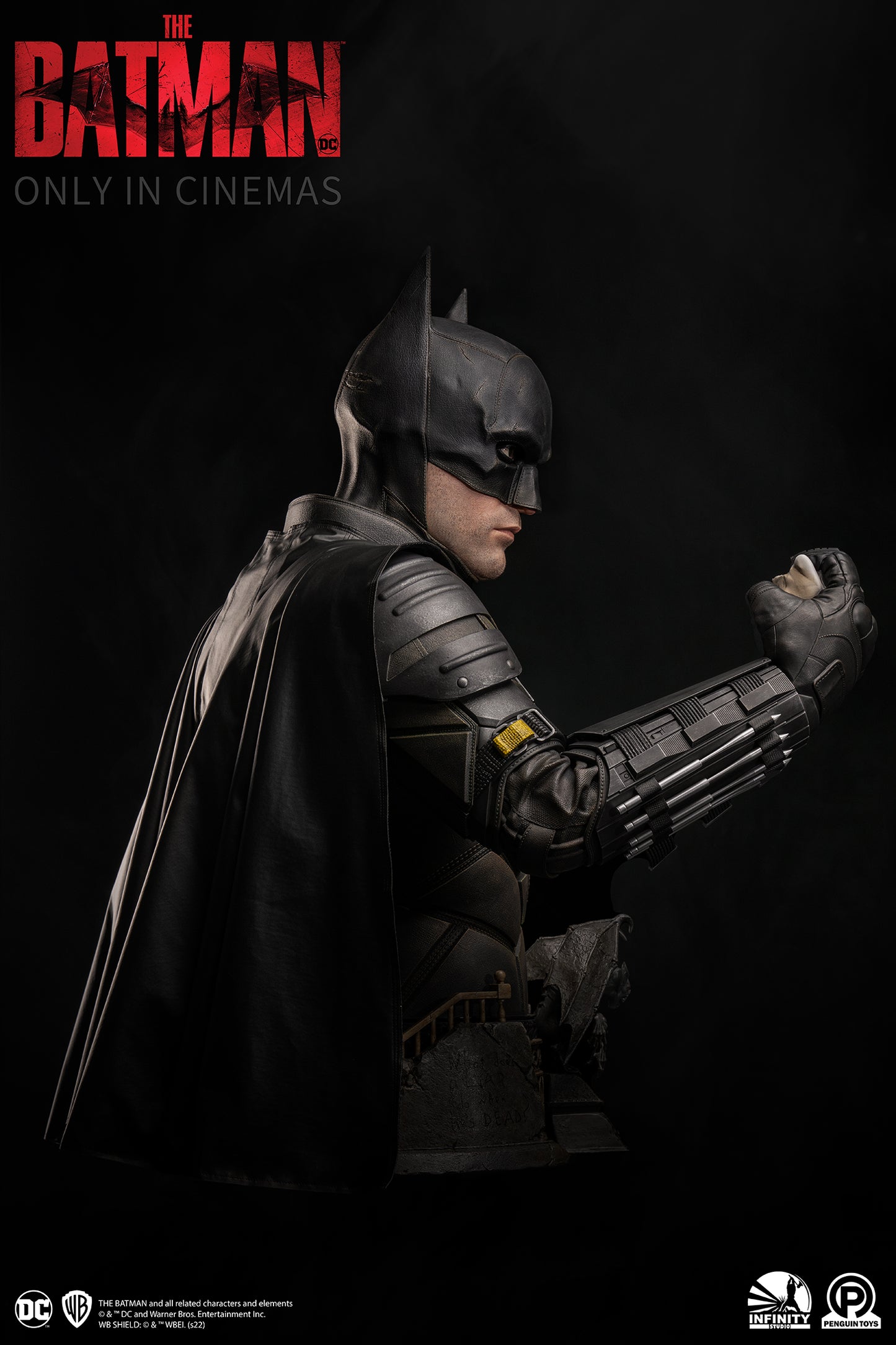 The Batman 1/1 Scale Life-size Bust Statue