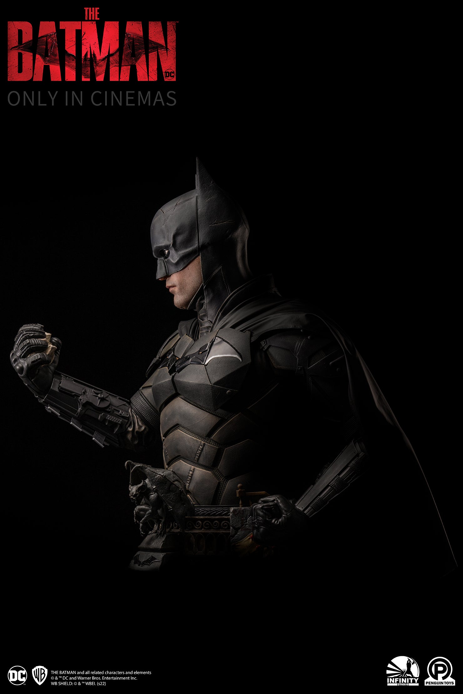 The Batman 1/1 Scale Life-size Bust Statue INFINITY STUDIO