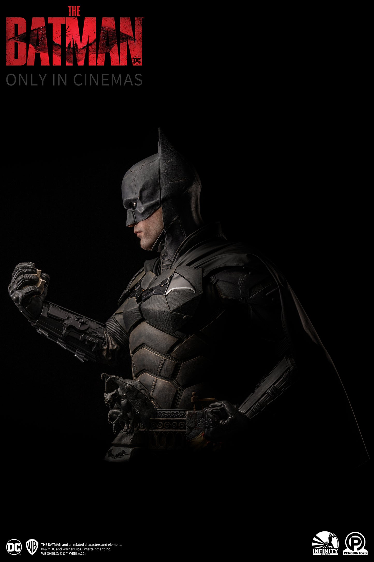 The Batman 1/1 Scale Life-size Bust Statue